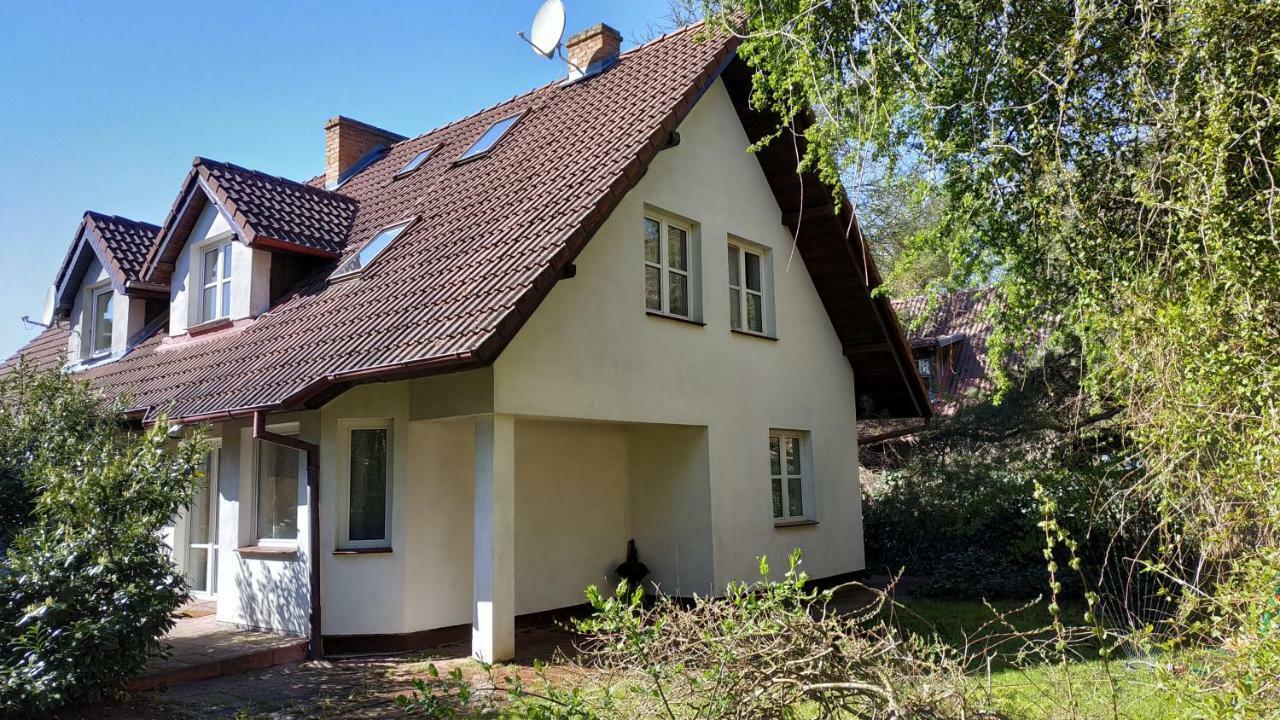 Mandarynkowy Villa Dębki Buitenkant foto